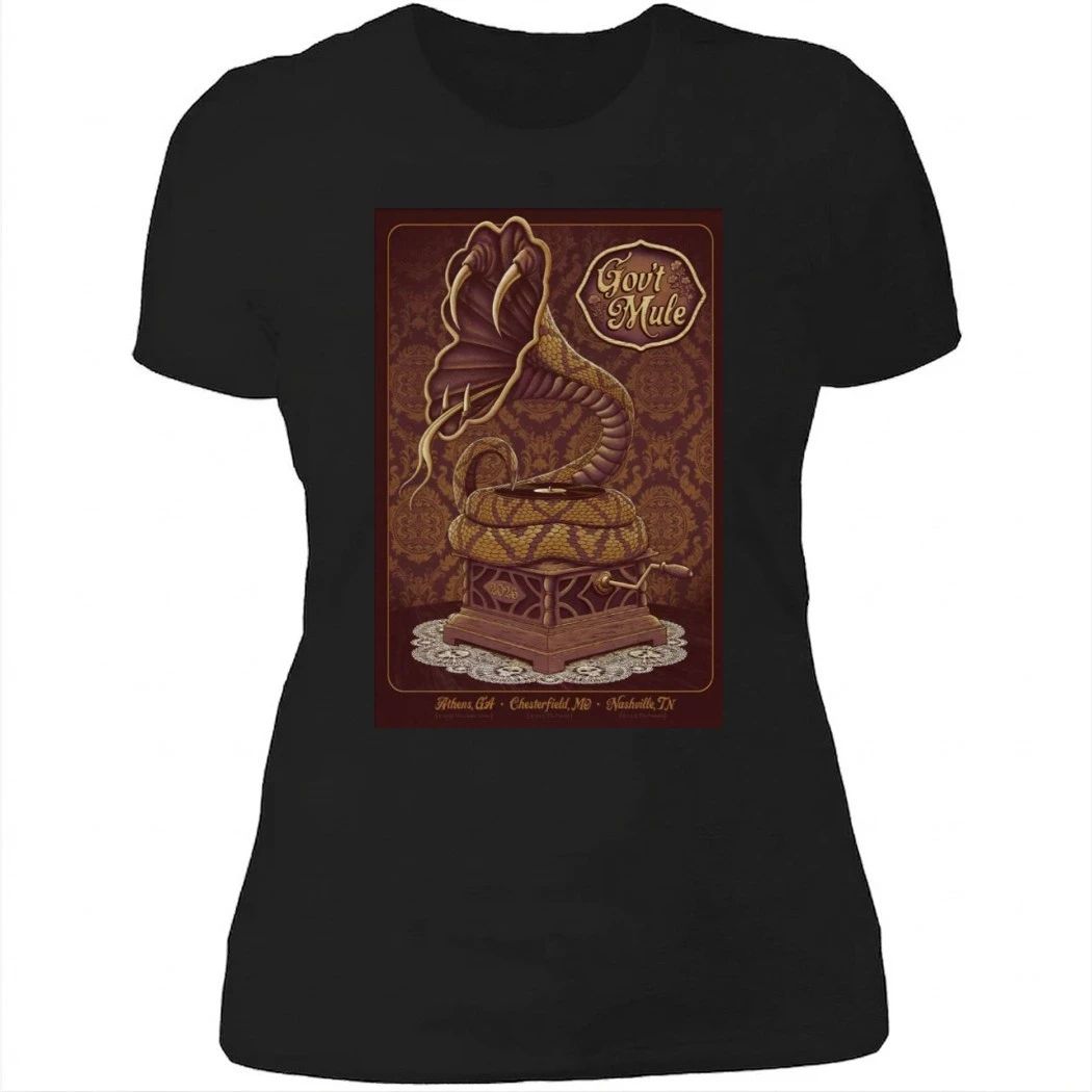 Gov’t Mule Apr 19 2026 In Athens, GA Poster Shirt
