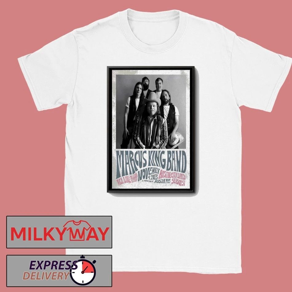 Marcus King Tour Austin, TX 2025 Poster shirt