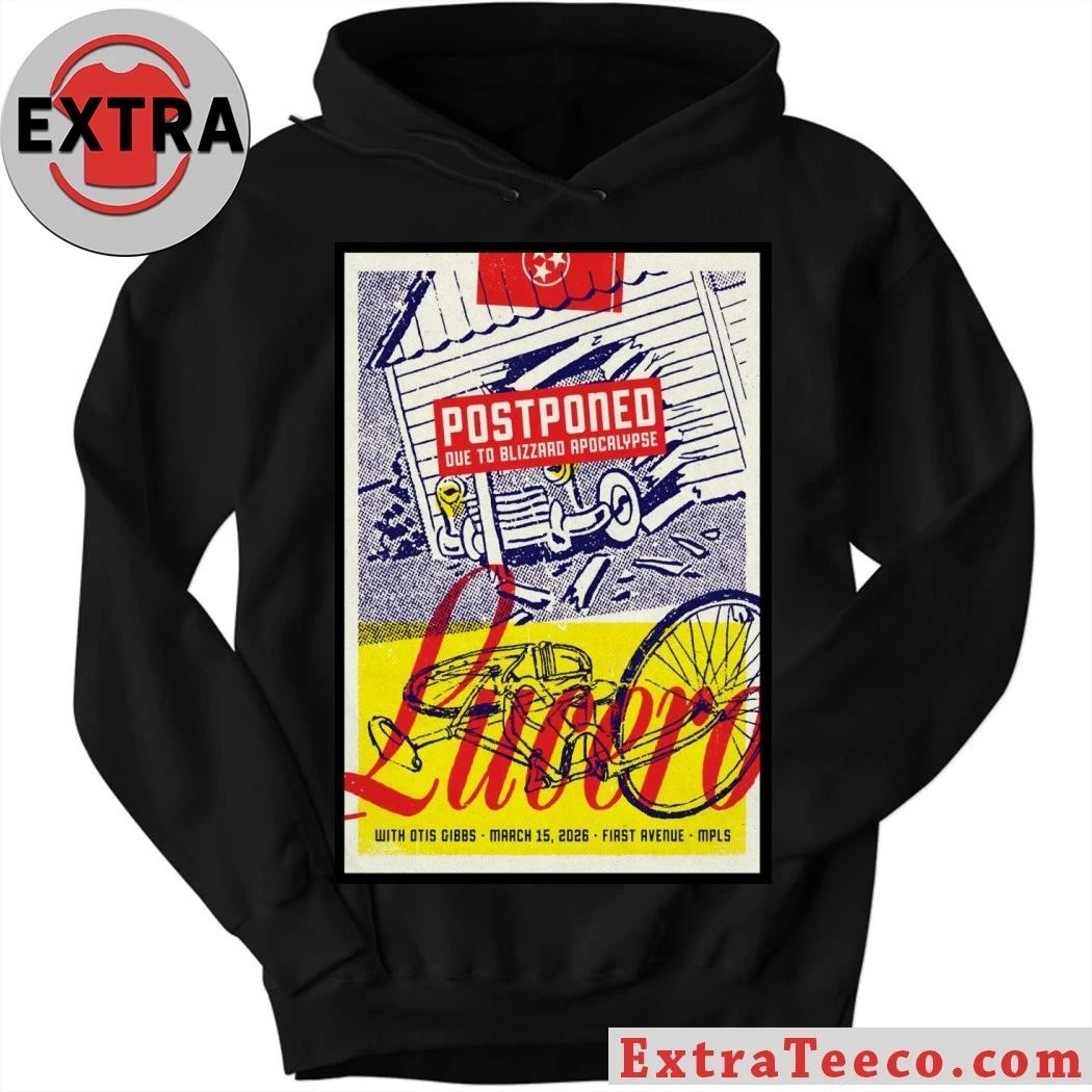 Lucero Mar 15 2026 First Avenue in Minneapolis MN Poster Shirt