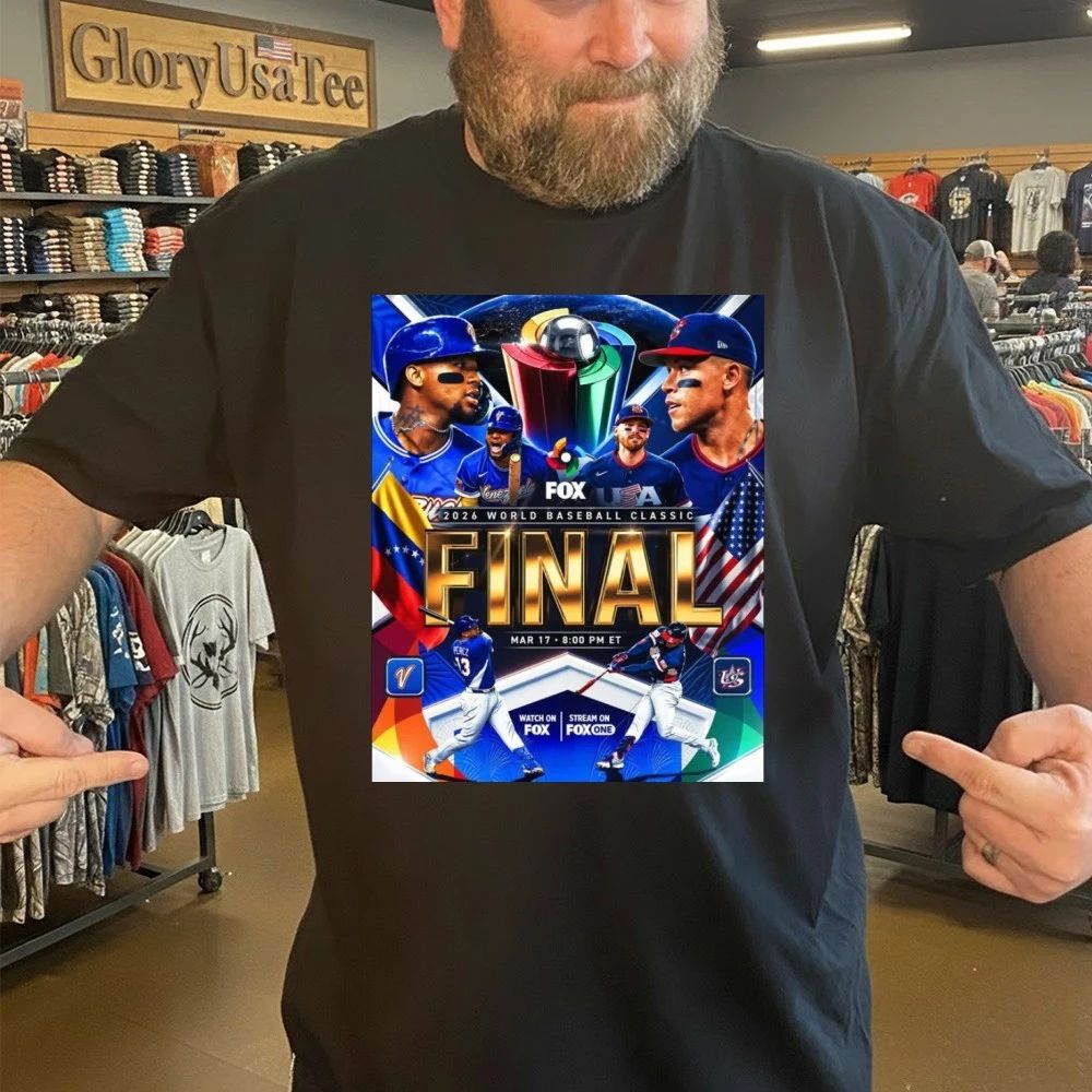USA vs Venezuela World Baseball Classic Final Championship Mar 17 -2026 Poster Shirt