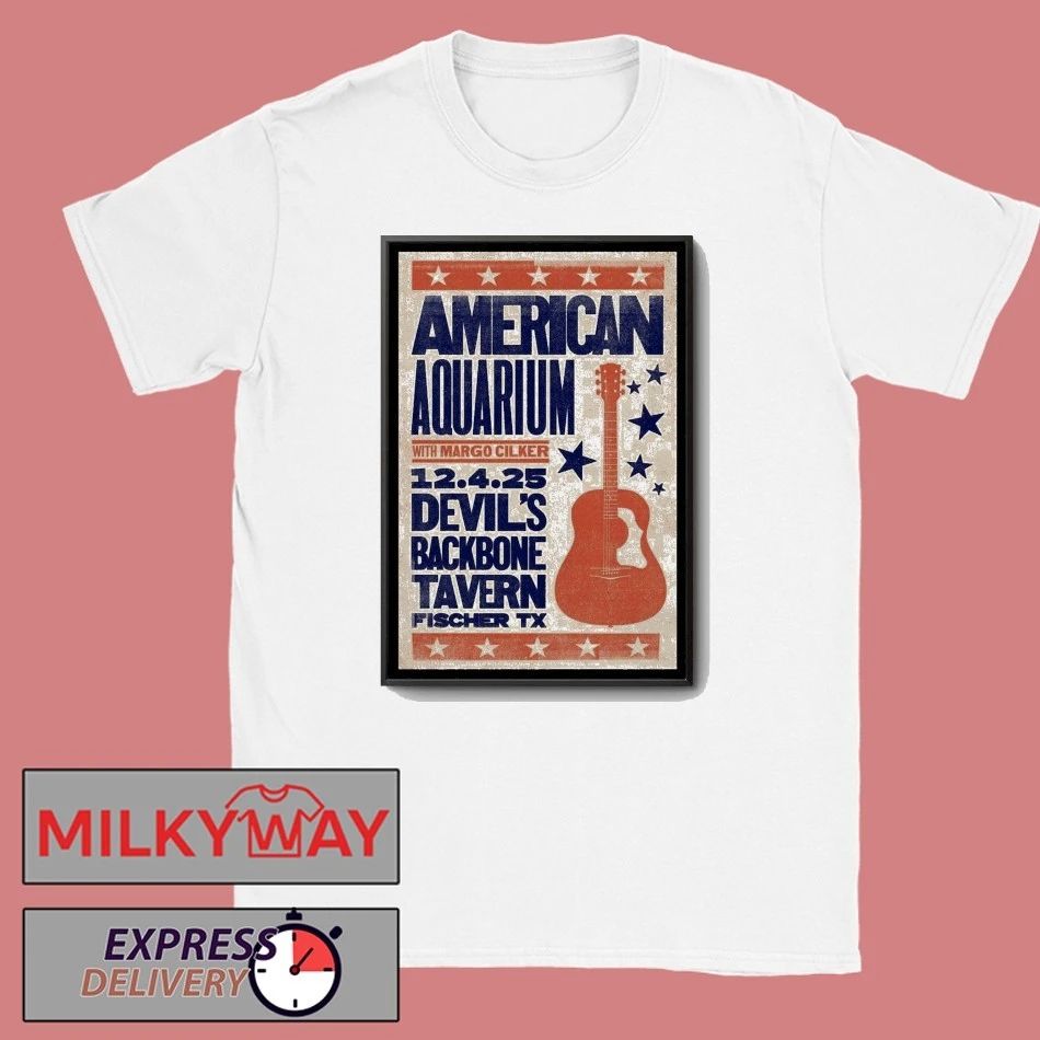 American Aquarium Fall Tour 2025 Devil’s Backbone Tavern Poster shirt