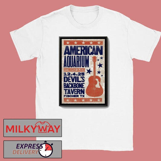 American Aquarium Fall Tour 2025 Devil’s Backbone Tavern Poster shirt