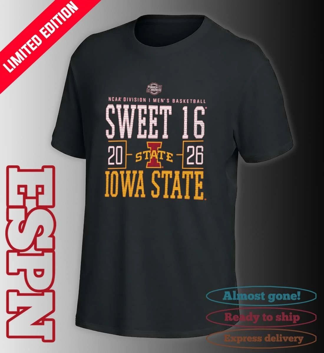 Iowa State Men’s Basketball Sweet 16 Shirt