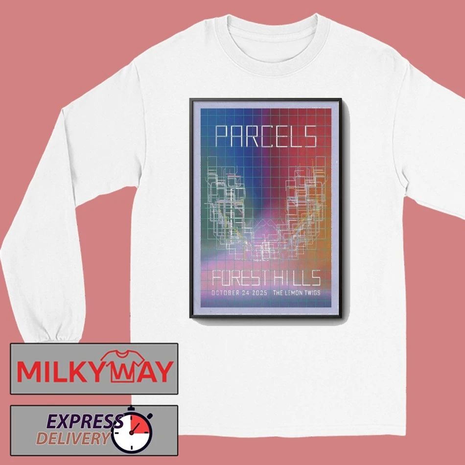 Parcels At Forest Hills Stadium On Oct 24 2025 Poster shirt