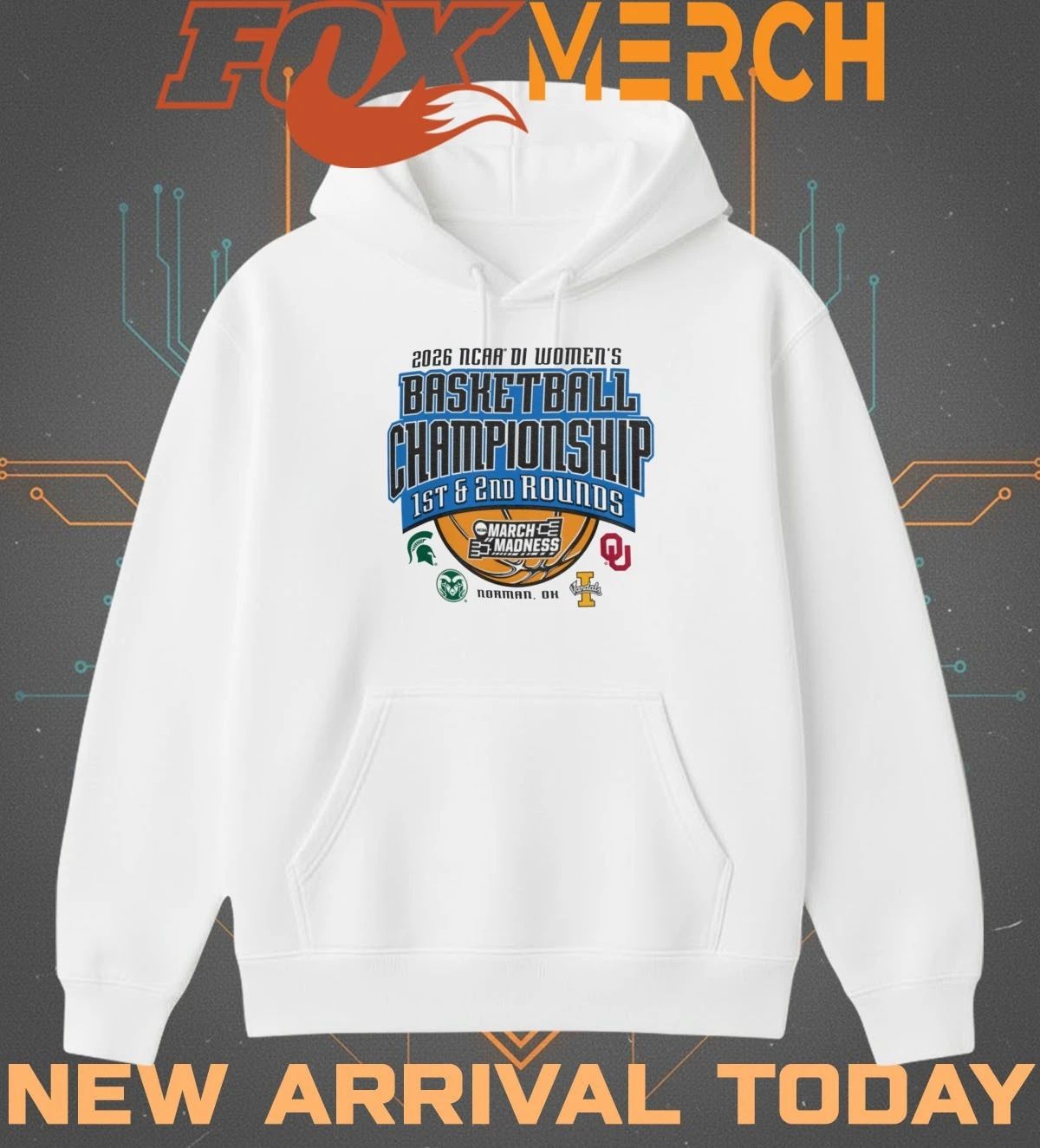 2026 NCAA DI Women’s Basketball Championship 1st & 2nd Rounds March Madness Norman, OK t-shirt