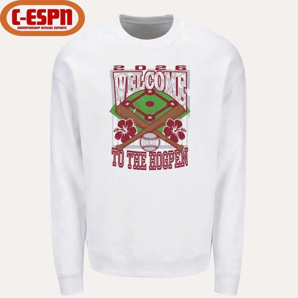 Arkansas Razorbacks Welcome To The Hogpen Baseball Shirt