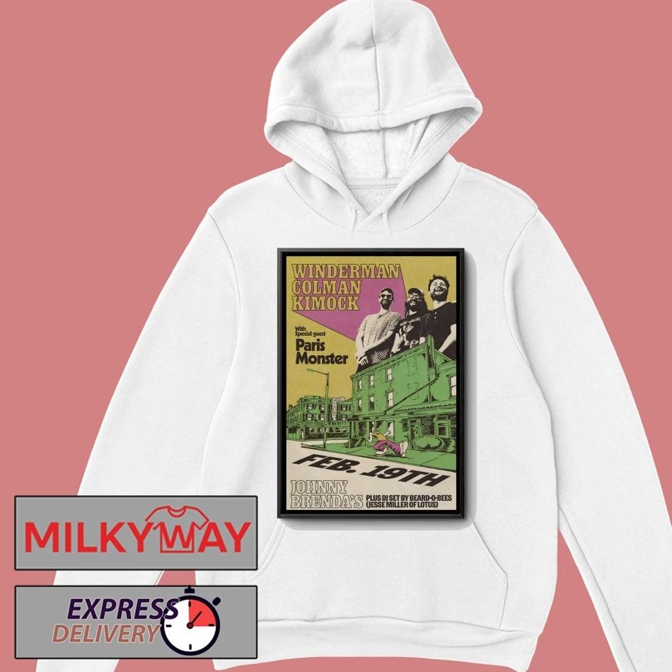 Winderman, Colman And Kimock Philadelphia PA February 19 2026 Poster shirt