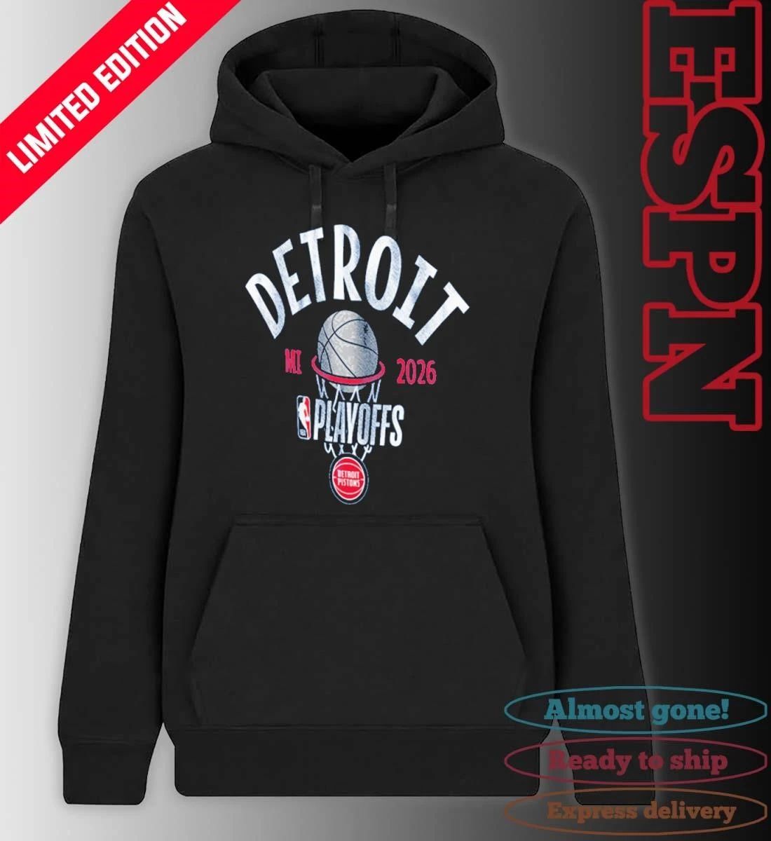 Detroit Pistons 2026 Playoff Bound Shirt