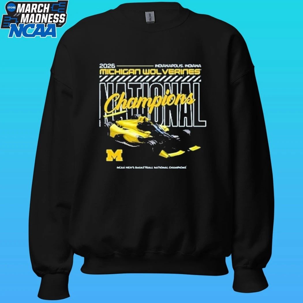 Michigan Wolverines Mbb National Champs 2026 Indy Shirt