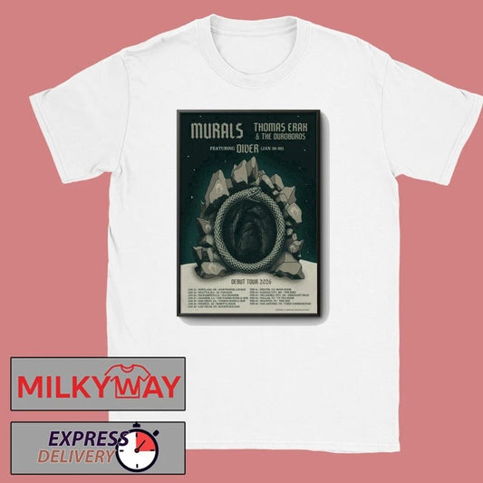 2026 Thomas Erak & The Ouroboros Debut Tour Poster shirt