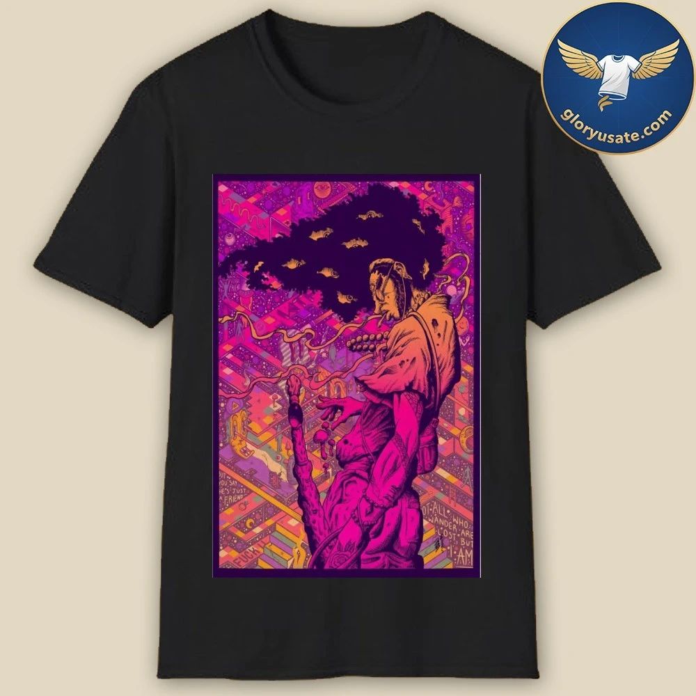 Third Eye Samurai x Not All Those Who Wander Are Lost, But I Am Poster Shirt