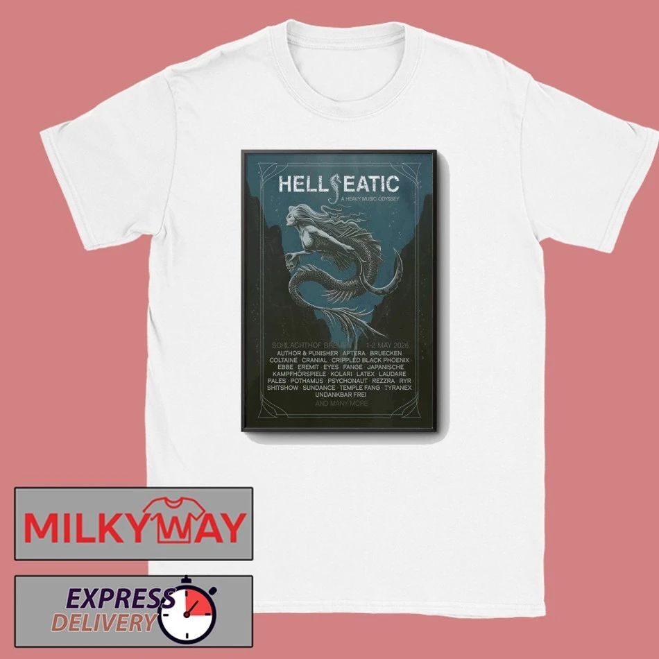 Hellseatic 5 1-5 2 2026 Schlachthof Bremen Poster shirt