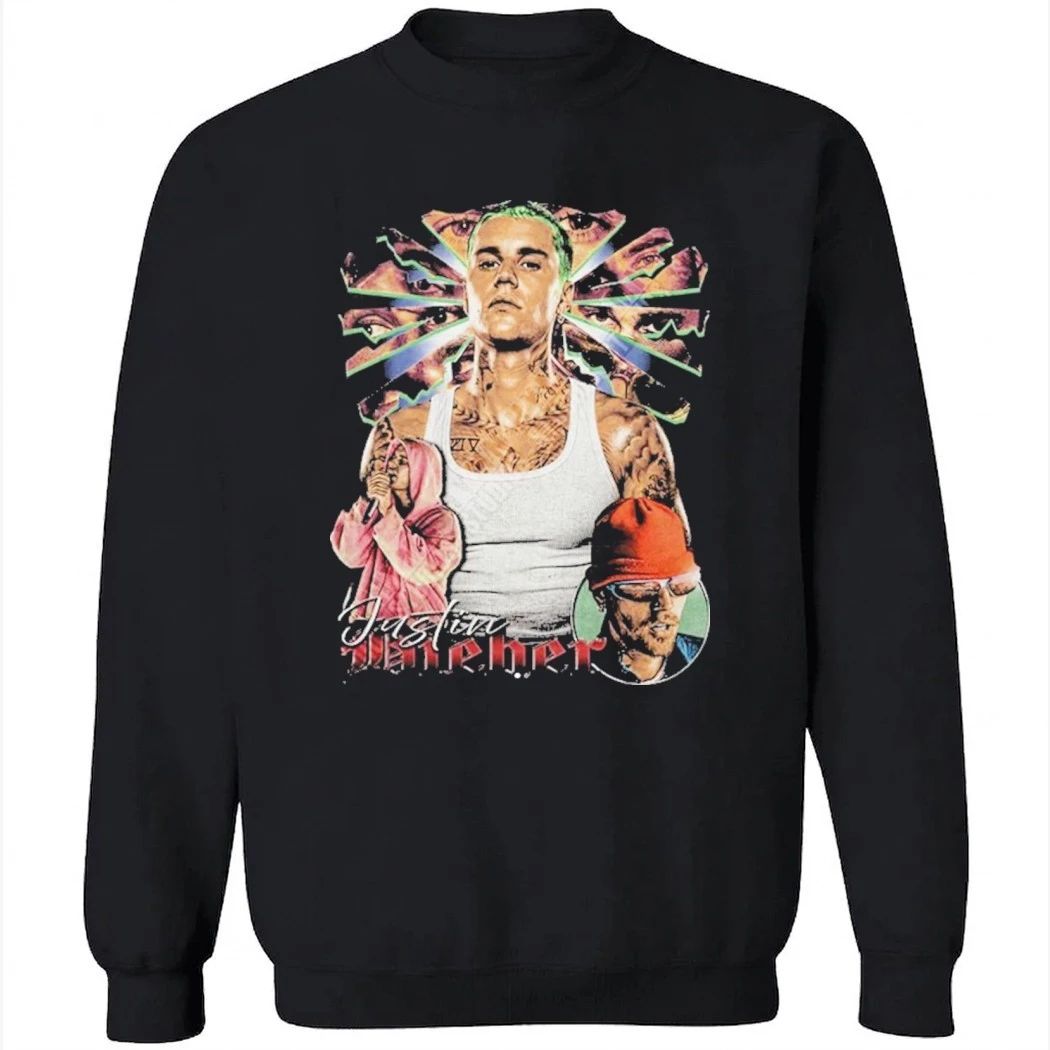 Justin Bieber Photo Graphic At Coachella 2026 Shirt
