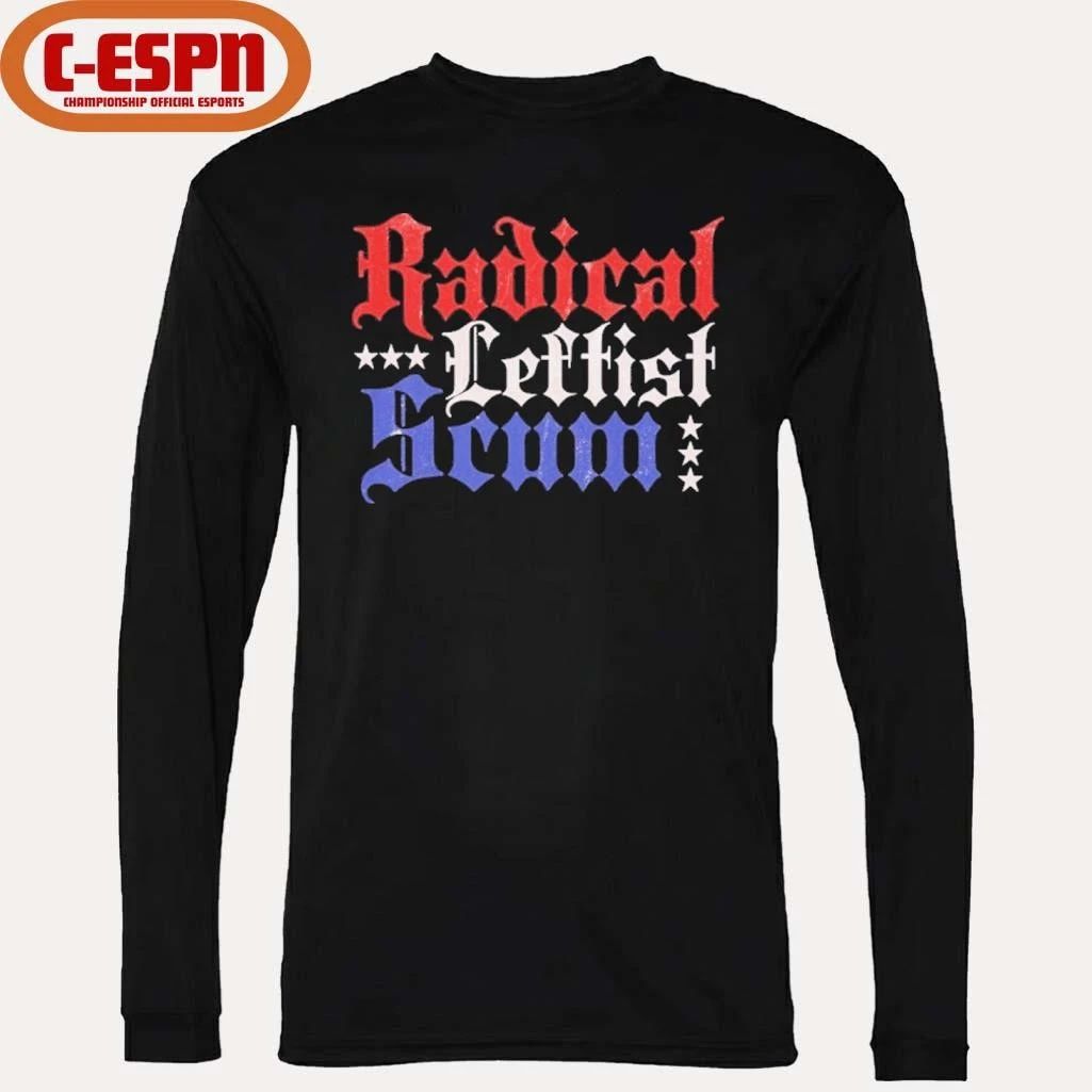 Radical Leftist Scum Vintage Style Patriotic Shirt