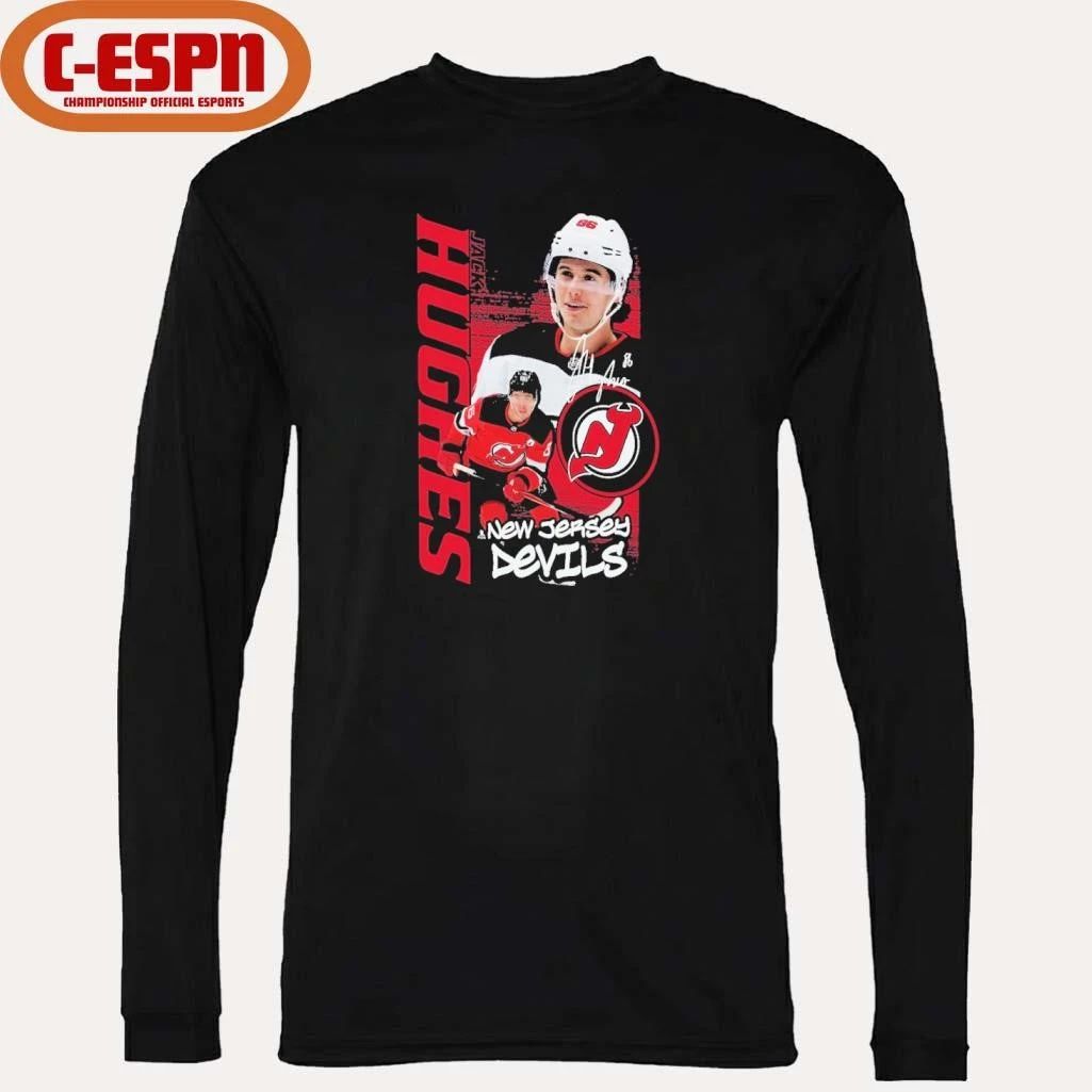 Jack Hughes New Jersey Devils Vintage Playmaker T-Shirt