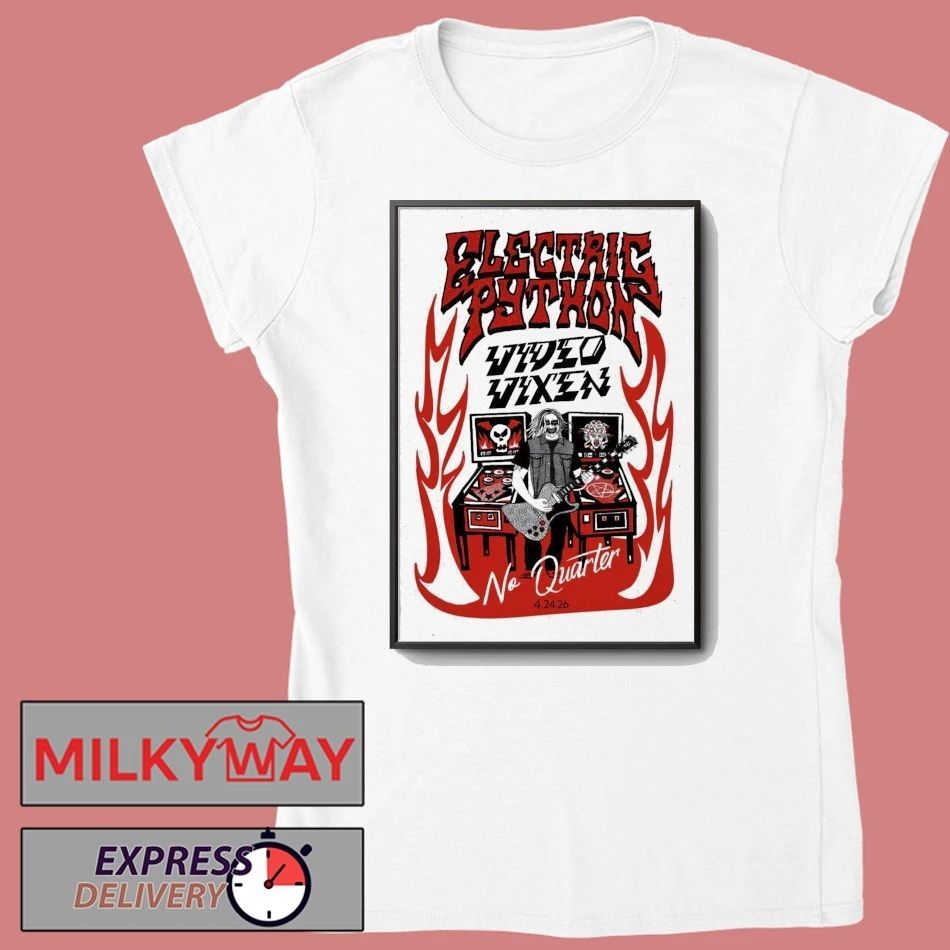 Electric Python No Quarter In Nashville TN Apr 24 2026 Poster shirt