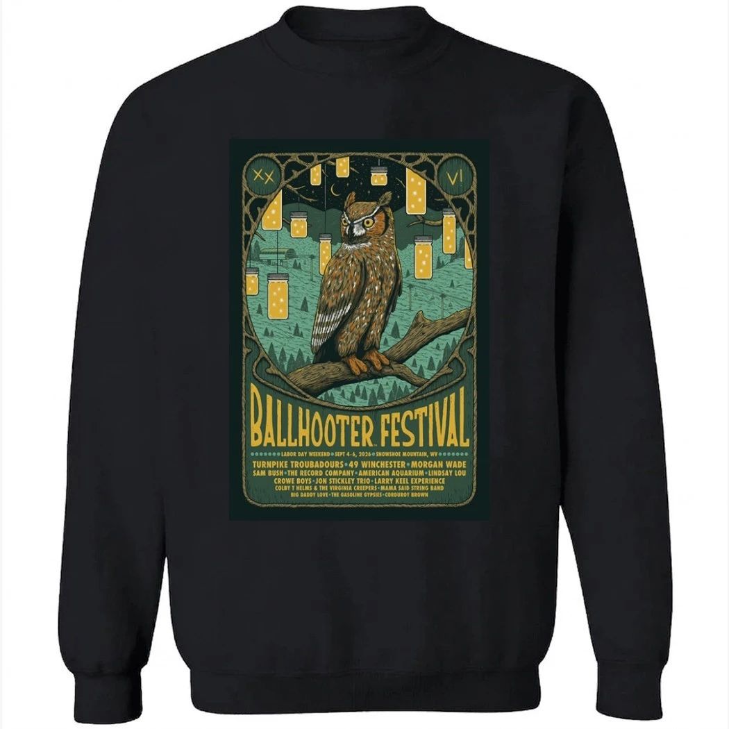 Ballhooter Festival 2026 Snowshoe Mountain 2026 Poster Shirt
