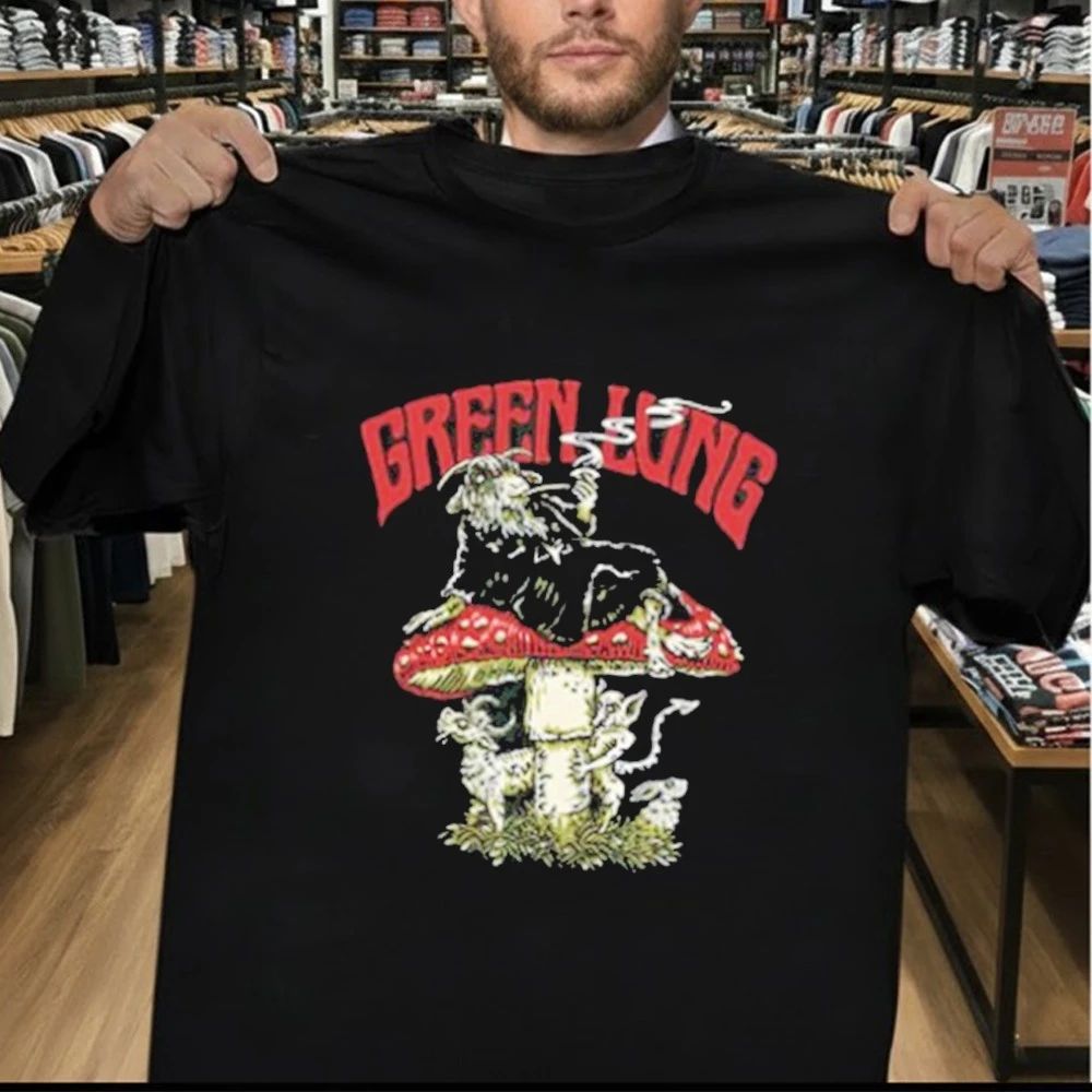 Green Lung Old English Black Magic Shirt