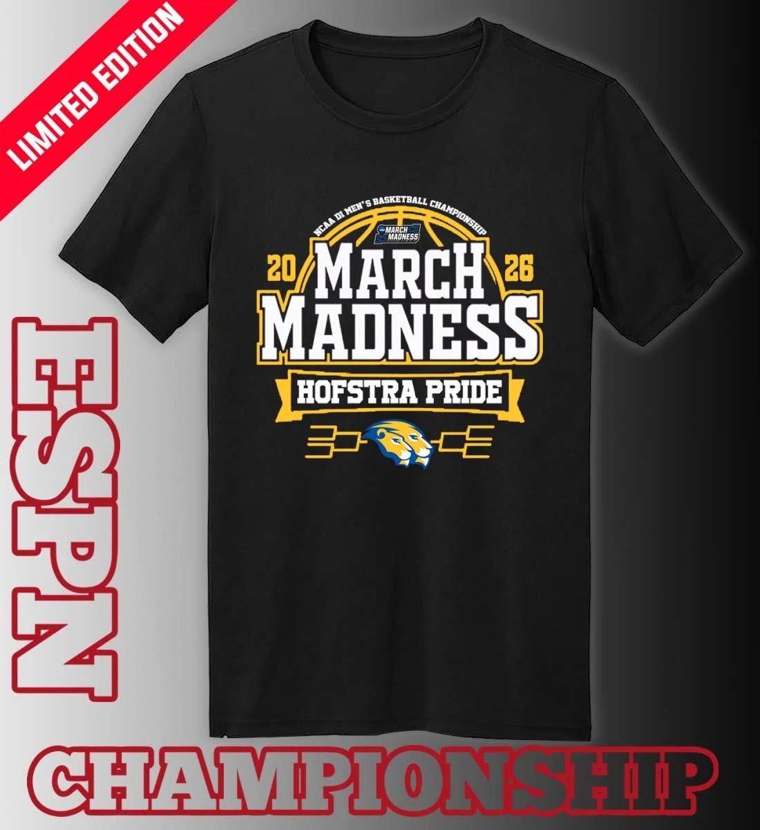 Hofstra Pride Men’s Basketball March Madness Bound T-Shirt