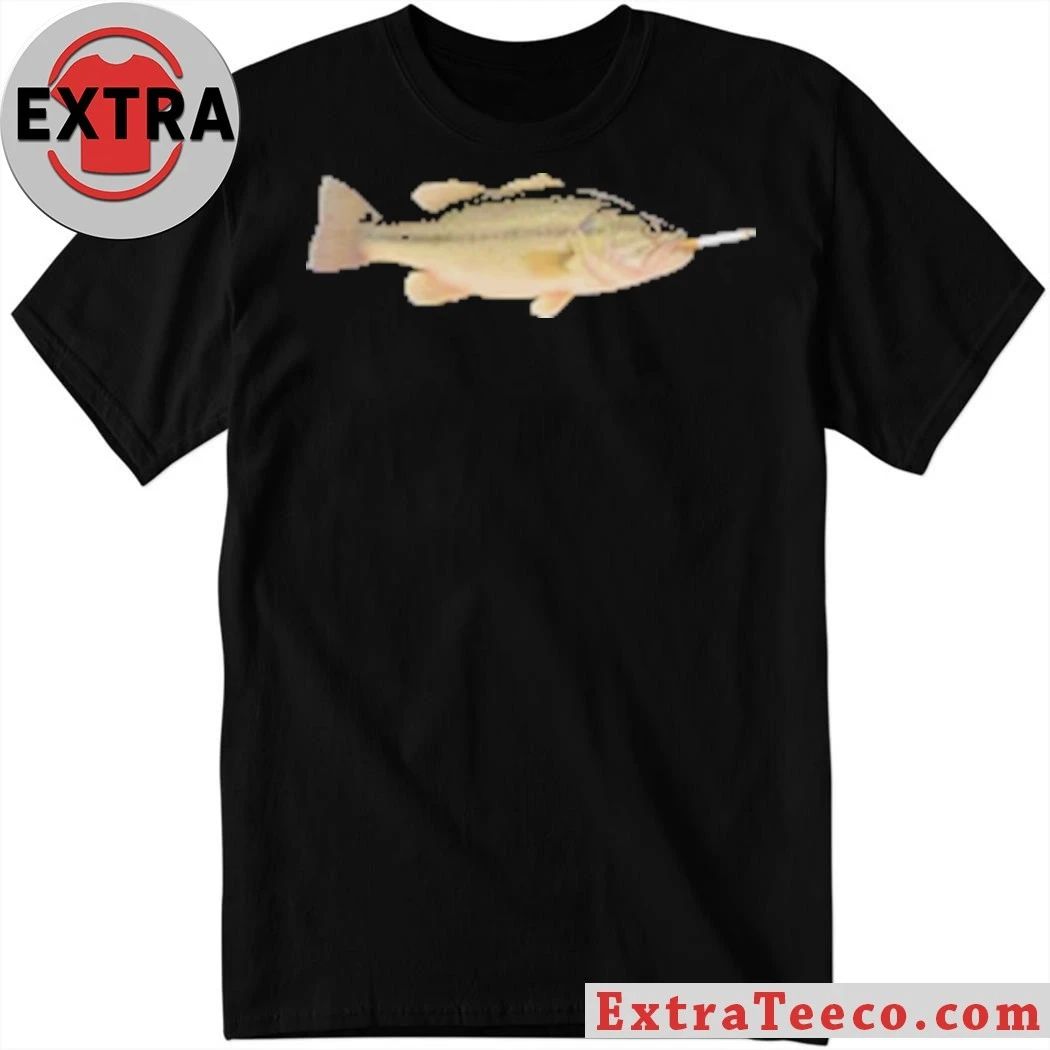 Fish Smoking Cigarette T-Shirt