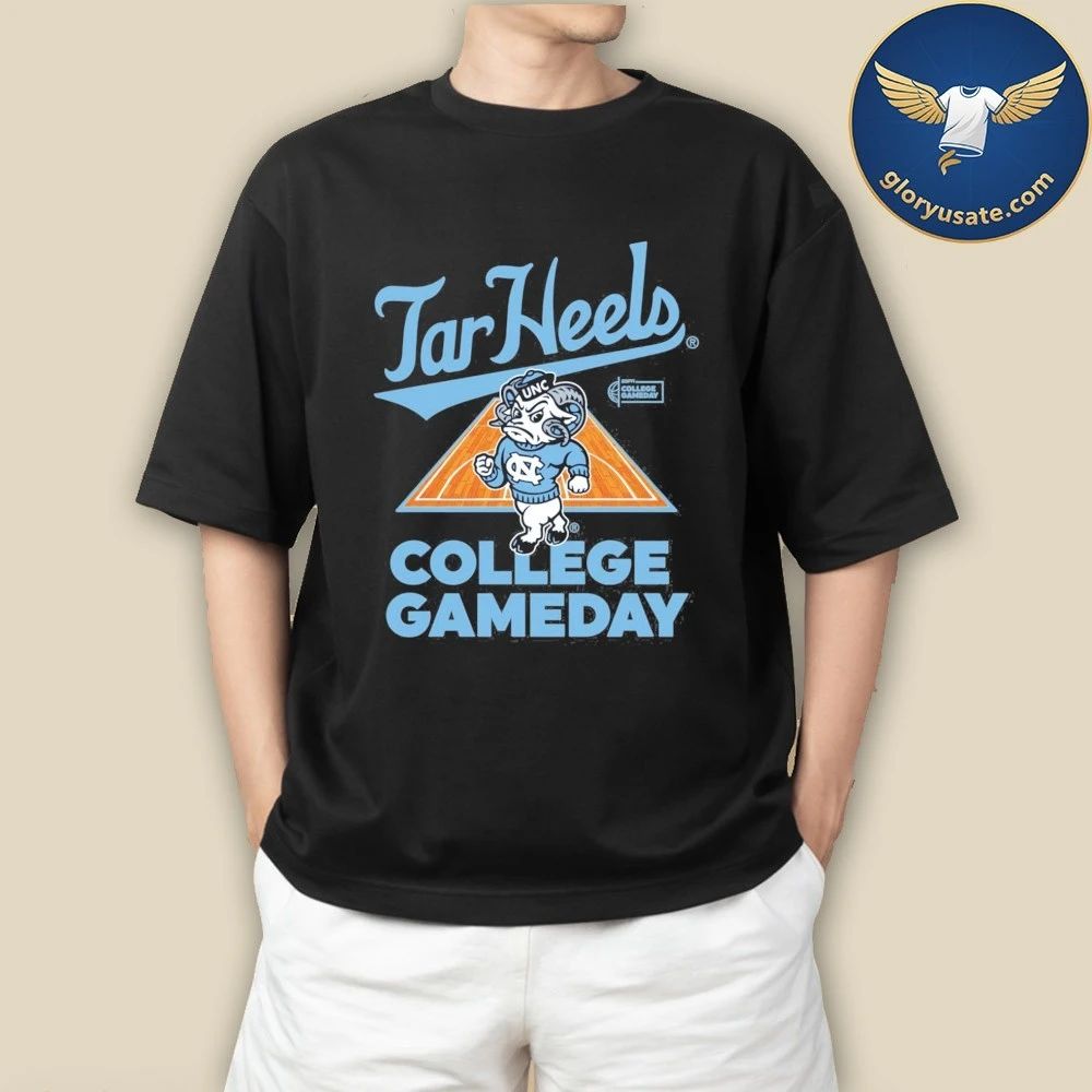Carolina Tar Heels College Gameday UNC Tarheels Mascot Shirt