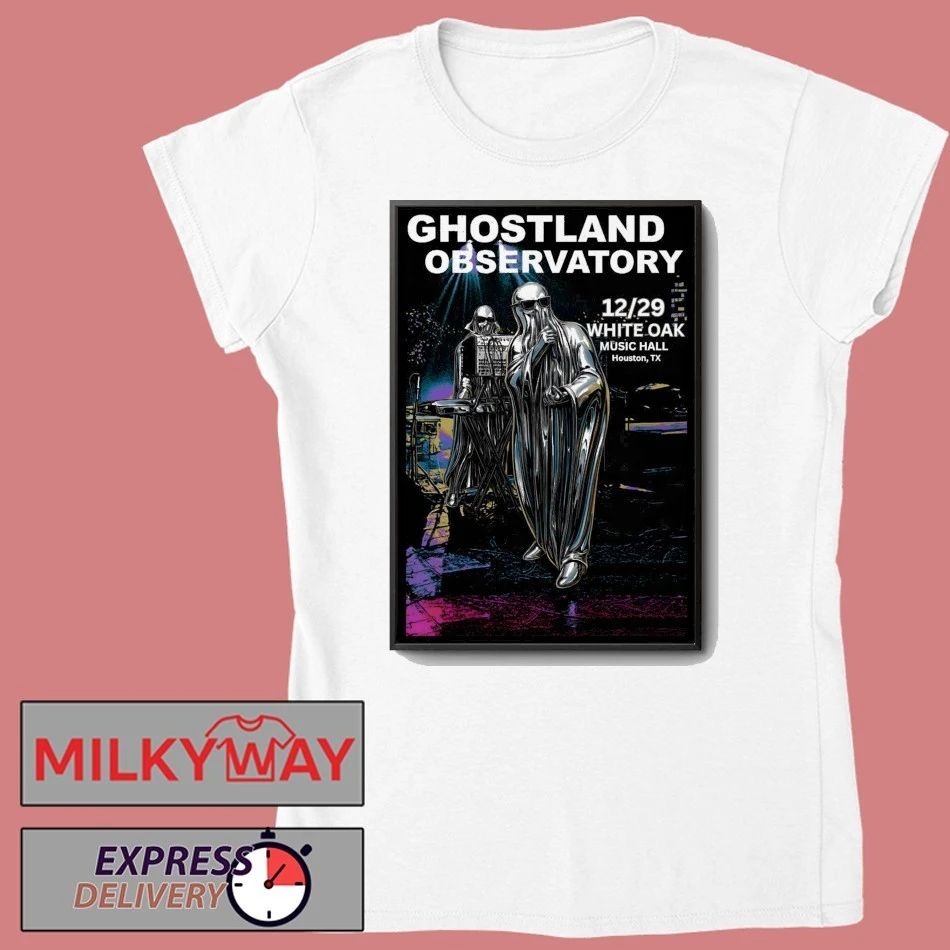 Ghostland Observatory 12.29.2025 Houston TX Poster shirt