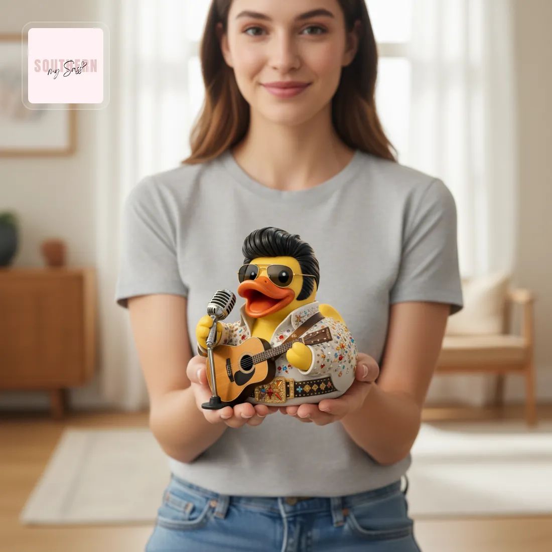 Elvis Presley King of Rock Collectible Rubber Duck