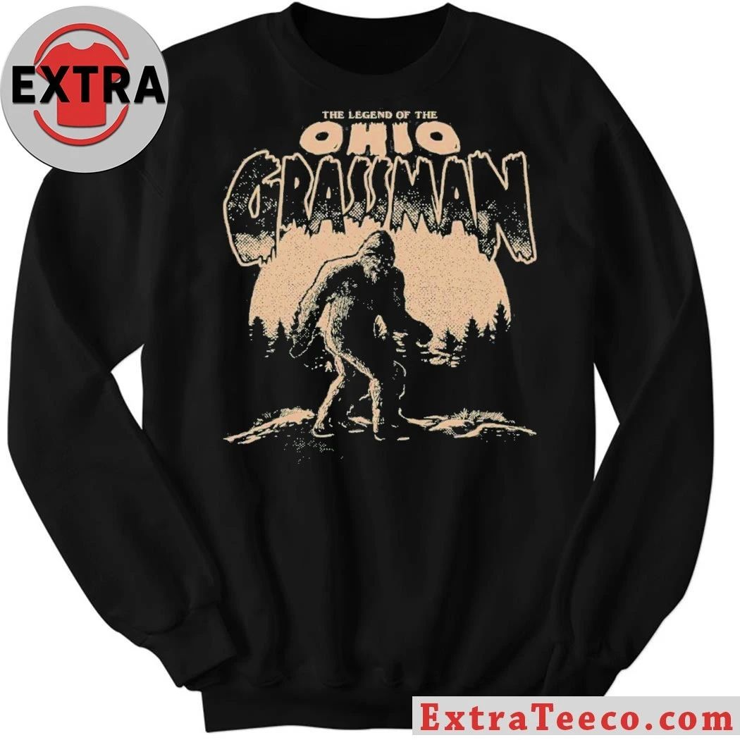 Original The Legend Of The Ohio Grassman Shirt