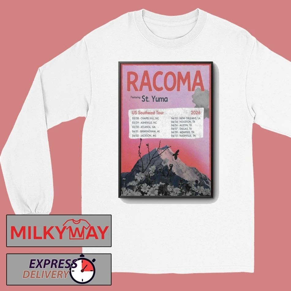 Racoma Ft ST. Yuma 2026 US Southeast Tour Poster shirt