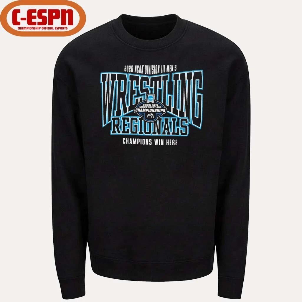 2026 NCAA Division III Men’s Wrestling Regionals Shirt