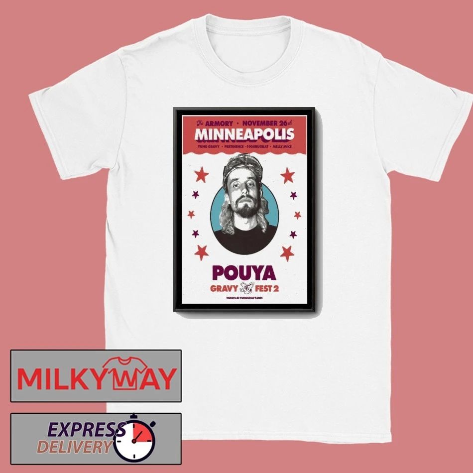 Pouya Minneapolis November 26 2025 Poster shirt