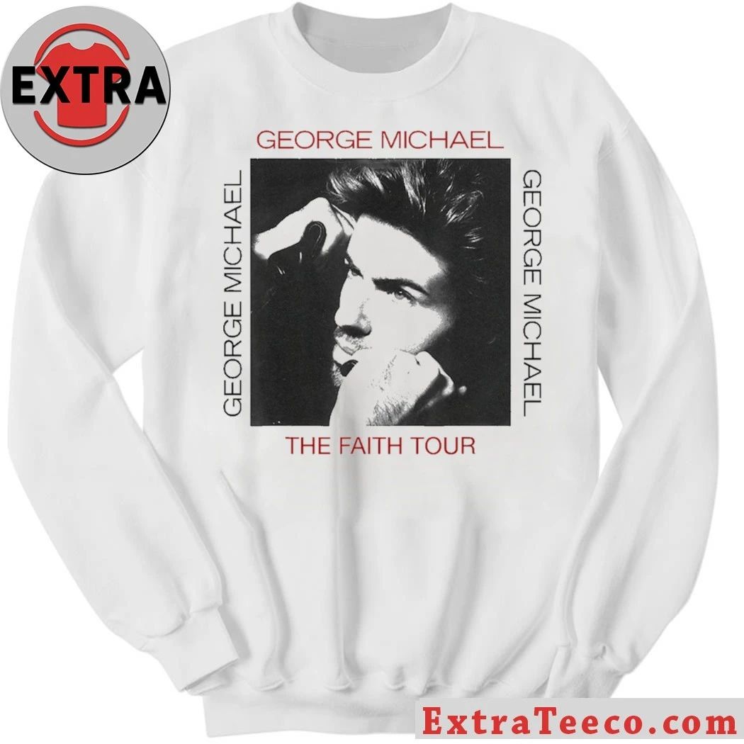 Original George Michael Faith Tour Portrait Shirt