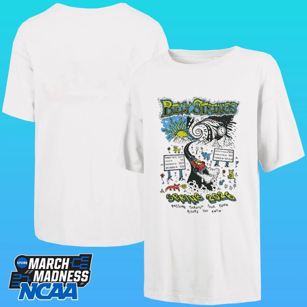 Billy Strings Spring 2026 Highway Hypnosis With Dates Shirt