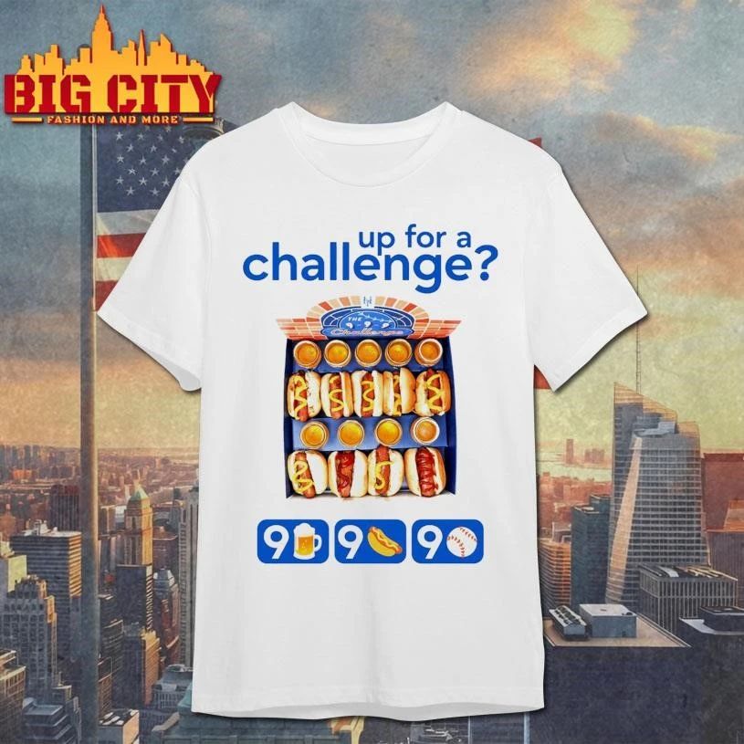 Mets 9 Beers 9 Dogs 9 Innings Fast Food Shirt