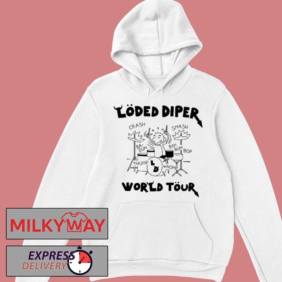 Loded Diper World Tour 2025 T-Shirt