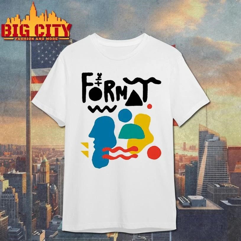 The Format Shapes Ivory Graphic Shirt