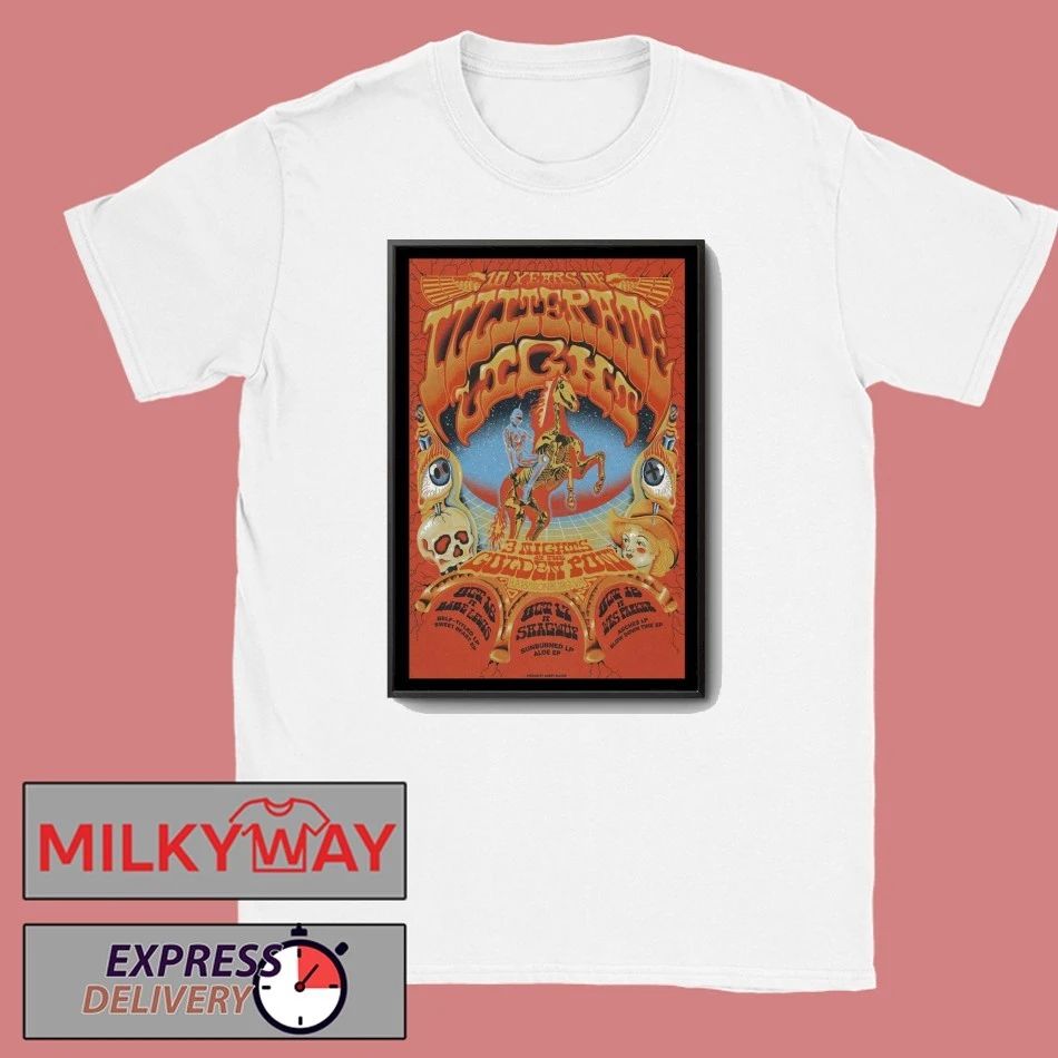 Illiterate Light Tour Virginia 2025 Poster shirt