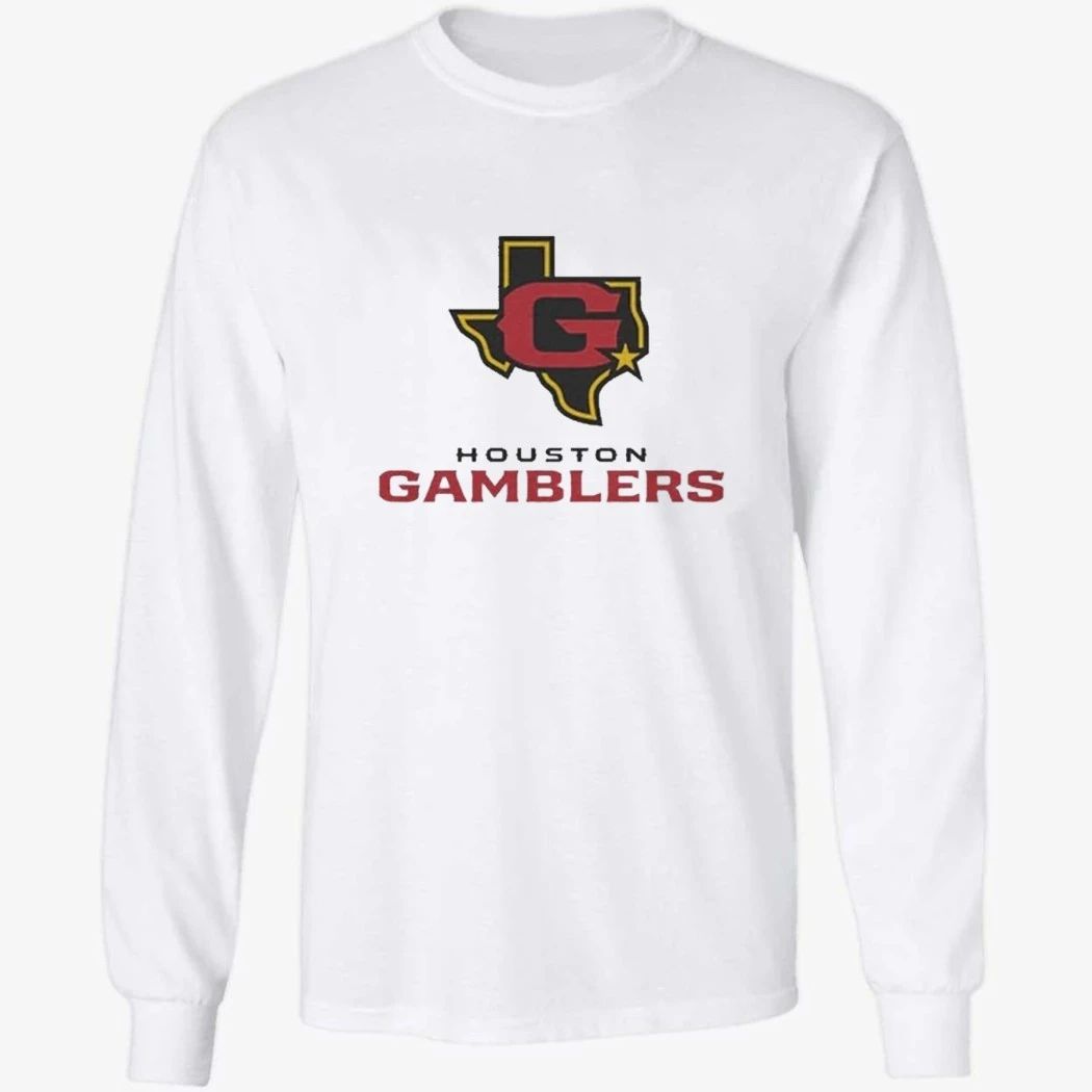 Houston Gamblers Primary Logo Shirt
