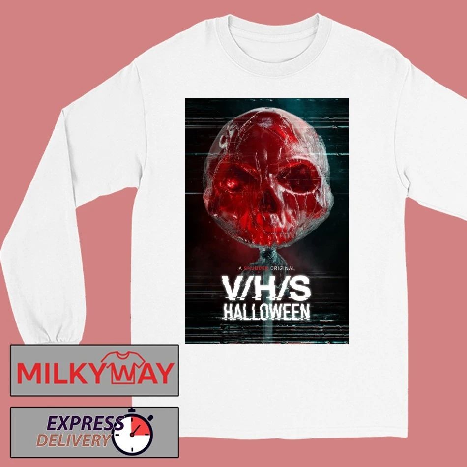 VHS Halloween A Shudder Original Official Poster On October 3 2025 shirt
