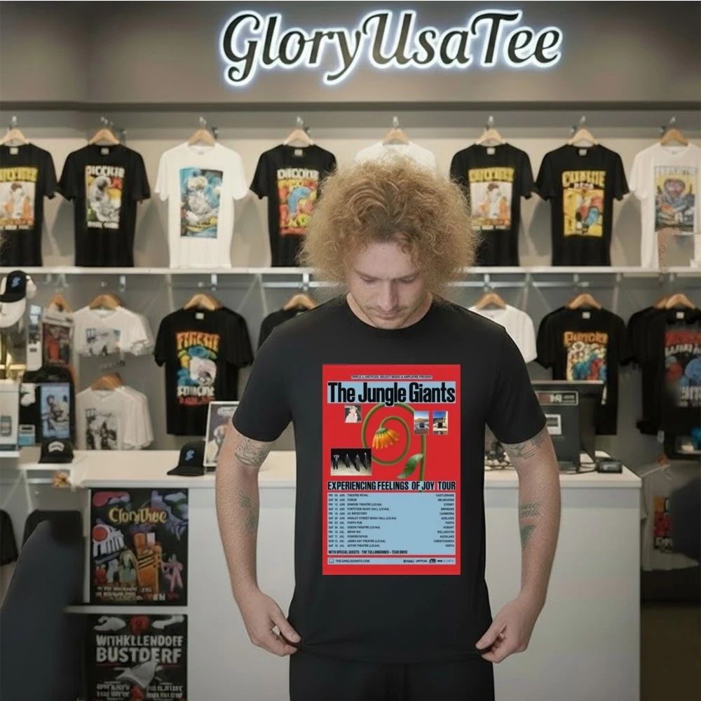 The Jungle Giants Fall Tour 2026 Poster Shirt