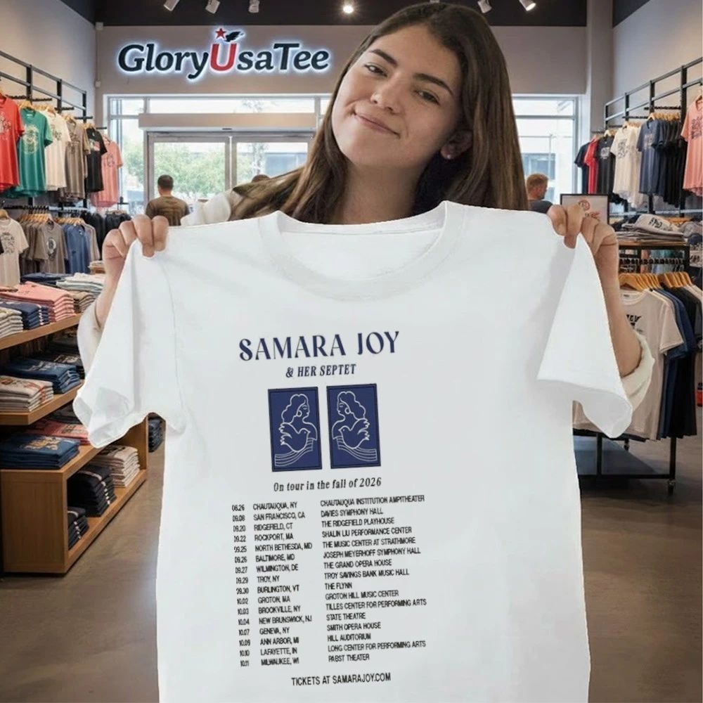 Samara Joy On Tour In The Fall oF 2026 Poster Shirt