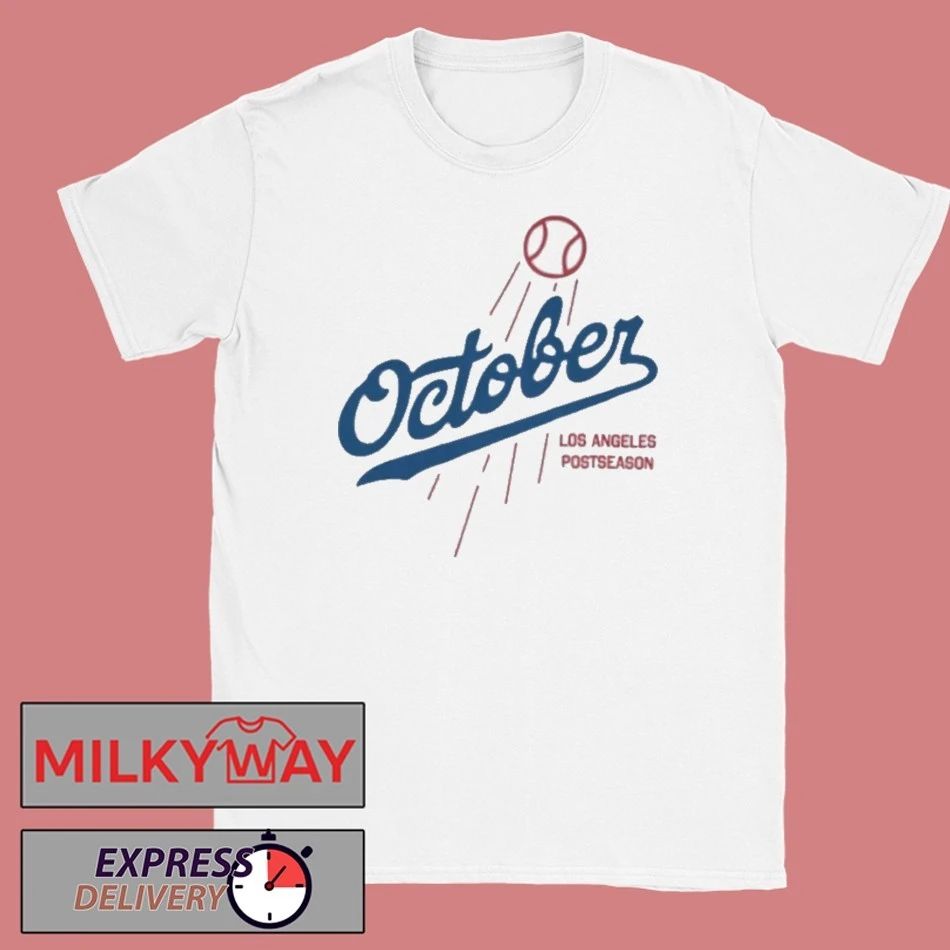 October Los Angeles Postseason Logo Shirt