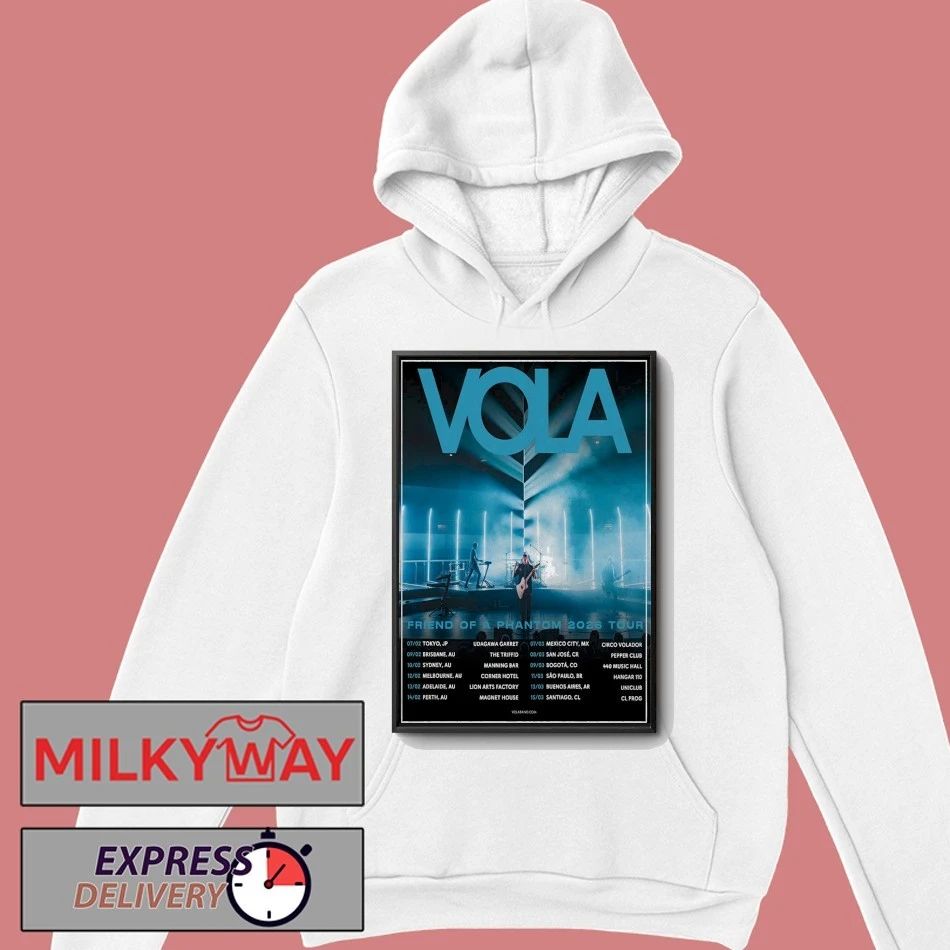 Vola Friend Of A Phantom 2026 Shows Poster shirt