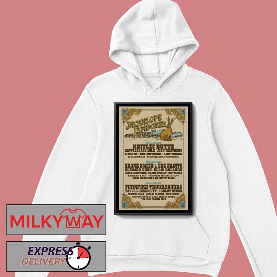 Jackalope Jamboree Pendleton Oregon Poster shirt