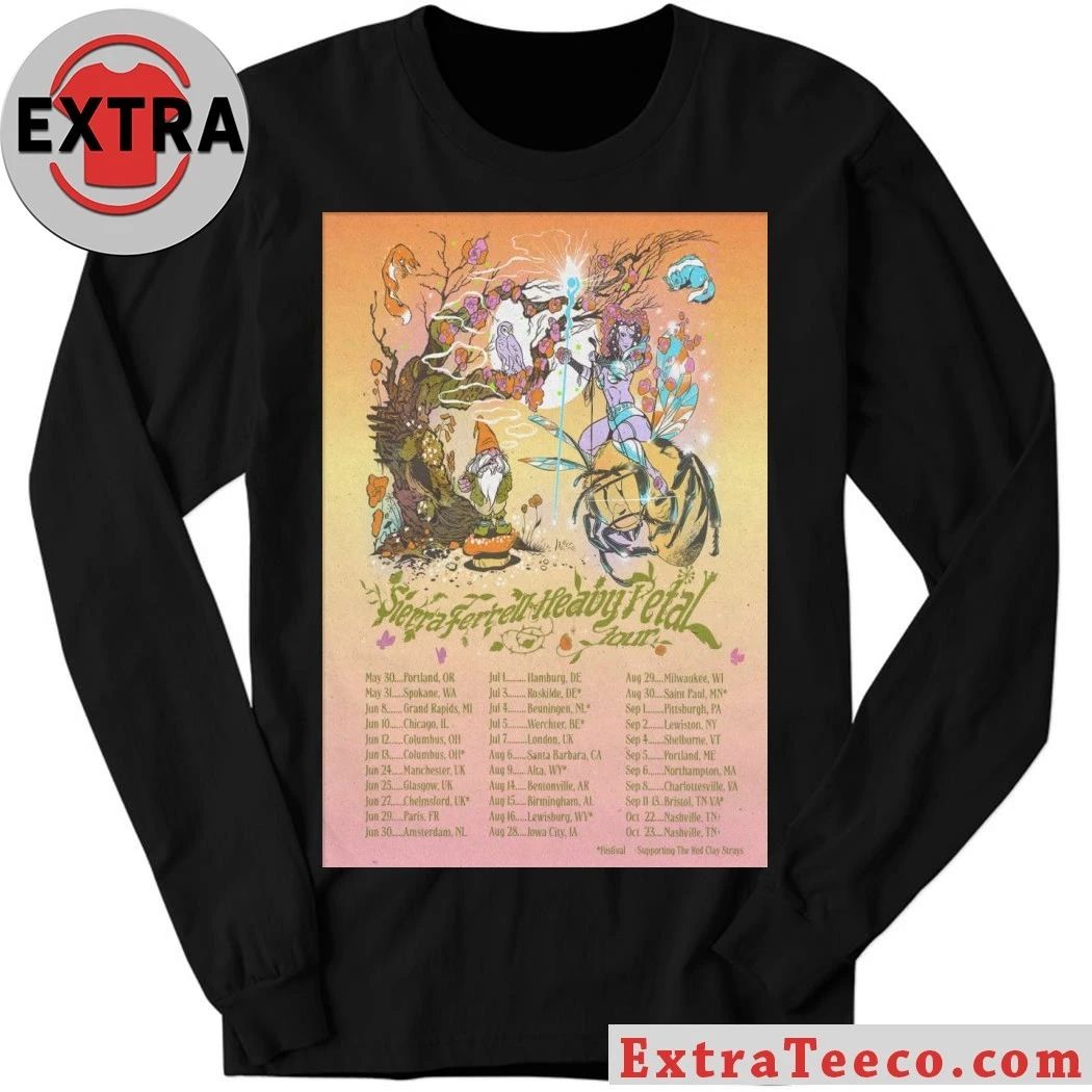 Sierra Ferrell 2026 The Heavy Petal Concert Poster Shirt