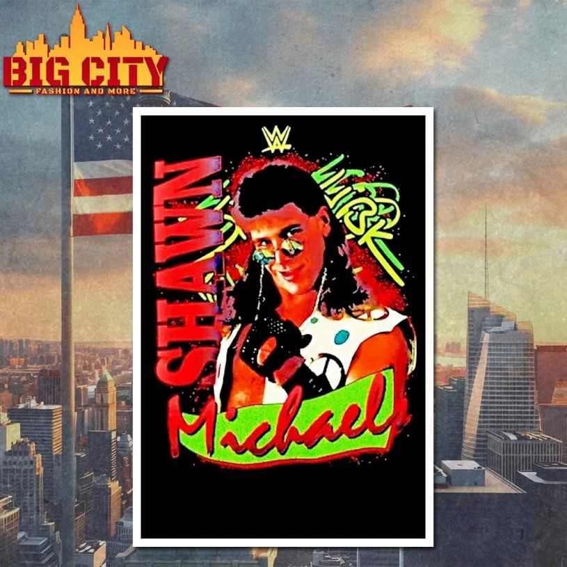 Shawn Michaels Wrestlemania Legends By Mitchellandness Vintage Shirt