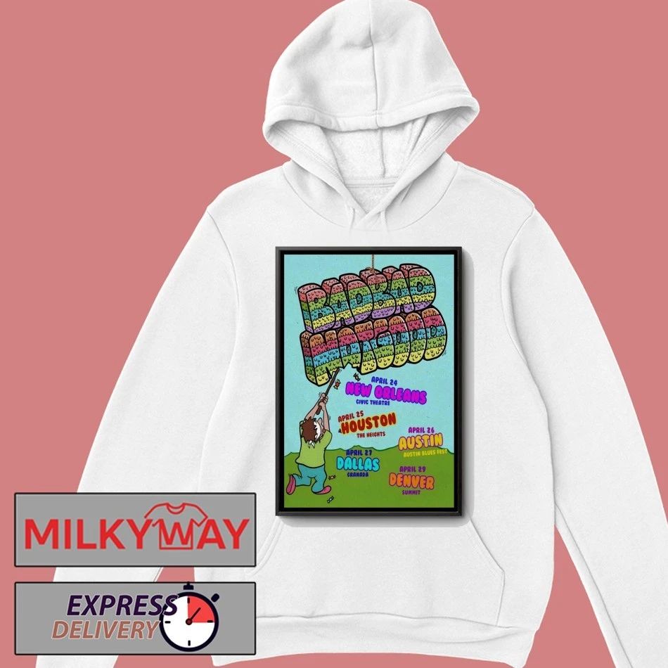 BadBadNotGood Tour US April 2026 Poster shirt