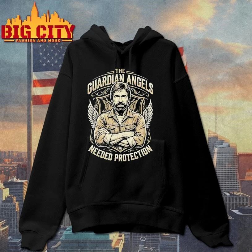 The Angels Needed Protection Rip Chuck Norris Vintage Shirt