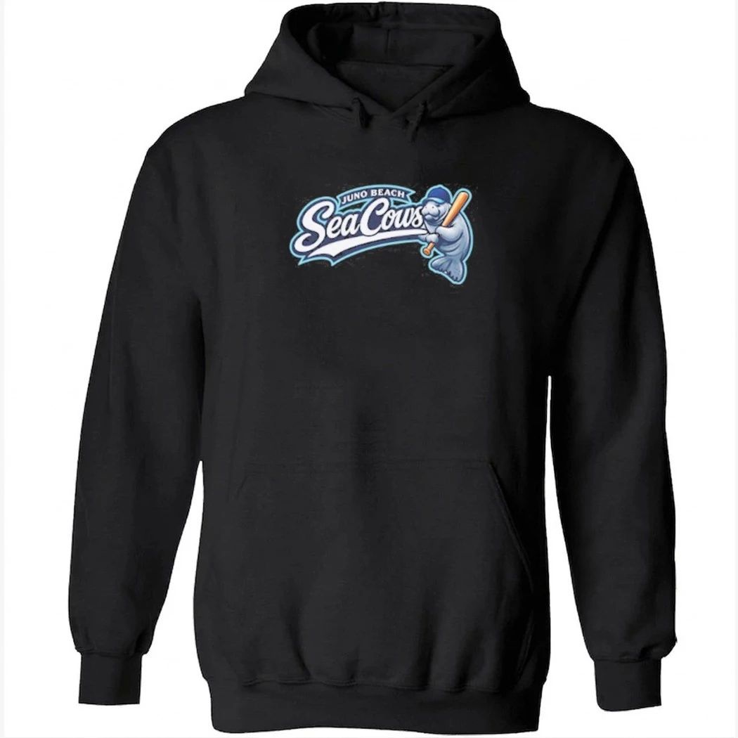 Juno Beach Sea Cows Baseball Manatee Shirt