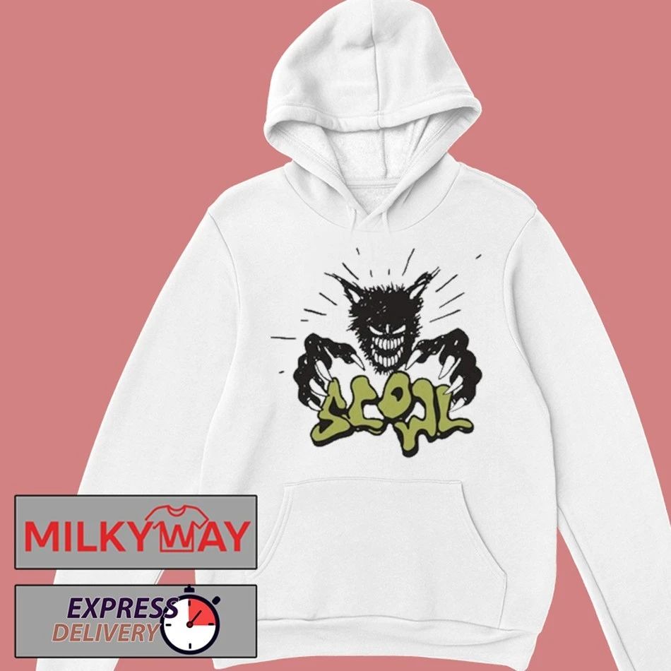 Scowl Cartoon Wolf T-Shirt